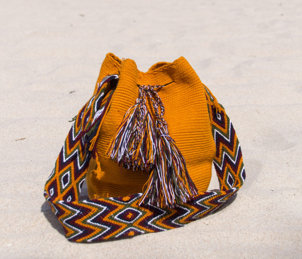 Authentic Wayuu Bag - Mango Smoothie | Beach Addicted