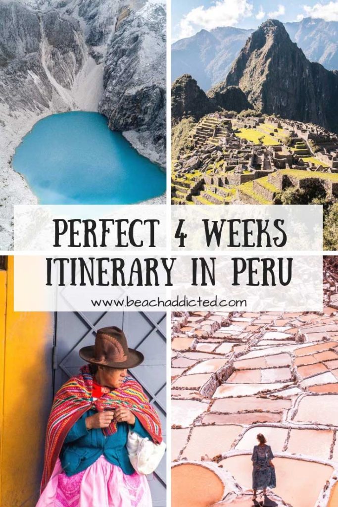 Perfect 4 weeks itinerary in Peru with our highlights #peru#perutravel#peruitinerary#peruitinerary1month#peruplacestovisit#peruplacestogo#peruplacestosee
