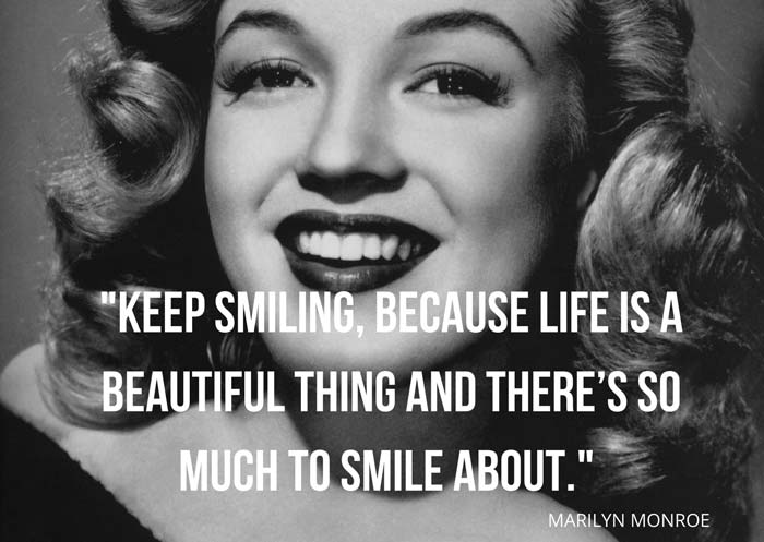 Smile girls quotes for 101 POWERFUL