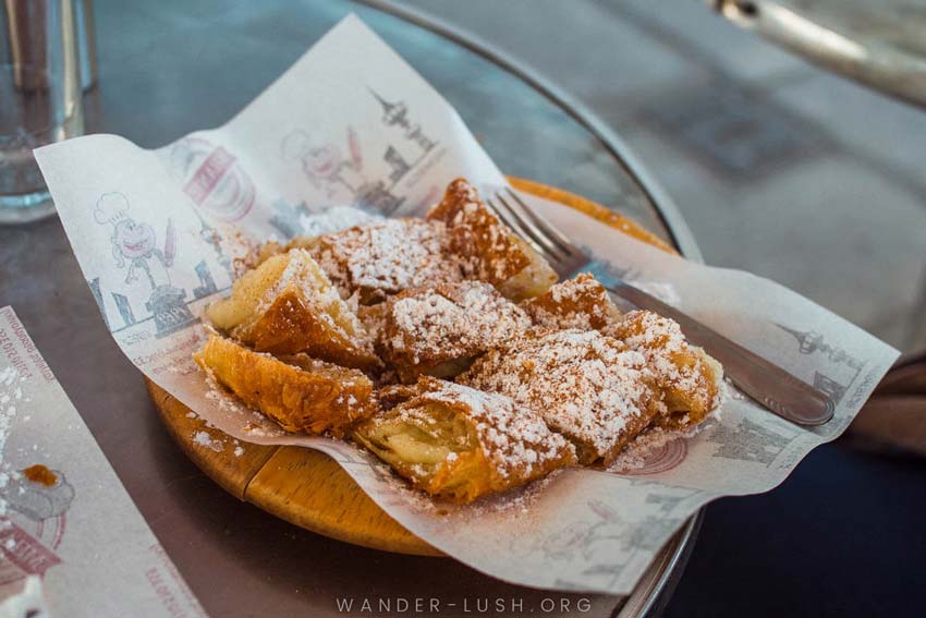a photo of Bougatsa, one of the most traditional greek food