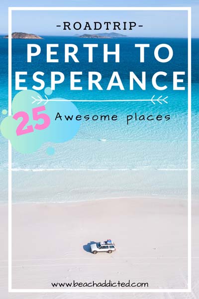 detailed guide to the best road trip in the Southwest Australia with 25 awesome spots to stop along the way