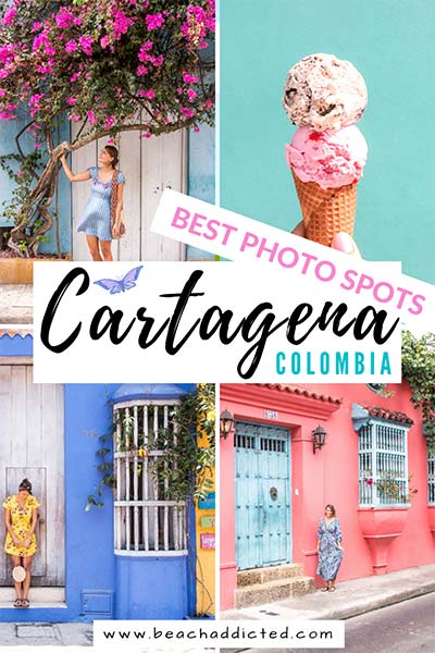 an ultimate guide to the best photo spots in Cartagena in Colombia